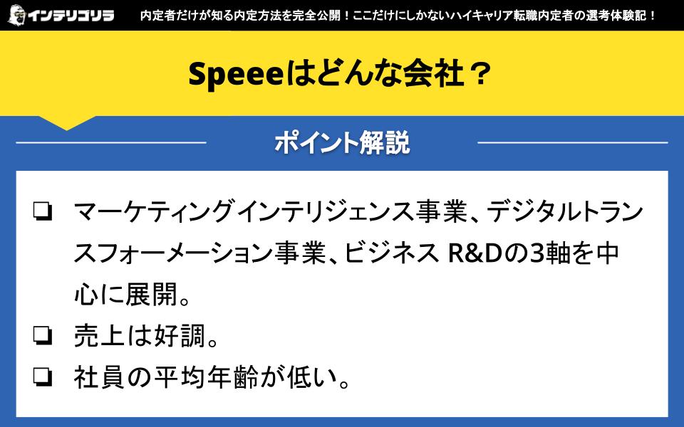 Speeeはどんな会社？