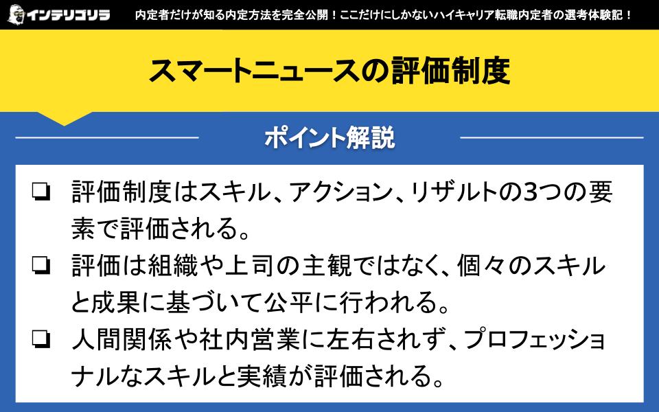 スマートニュースの評価制度