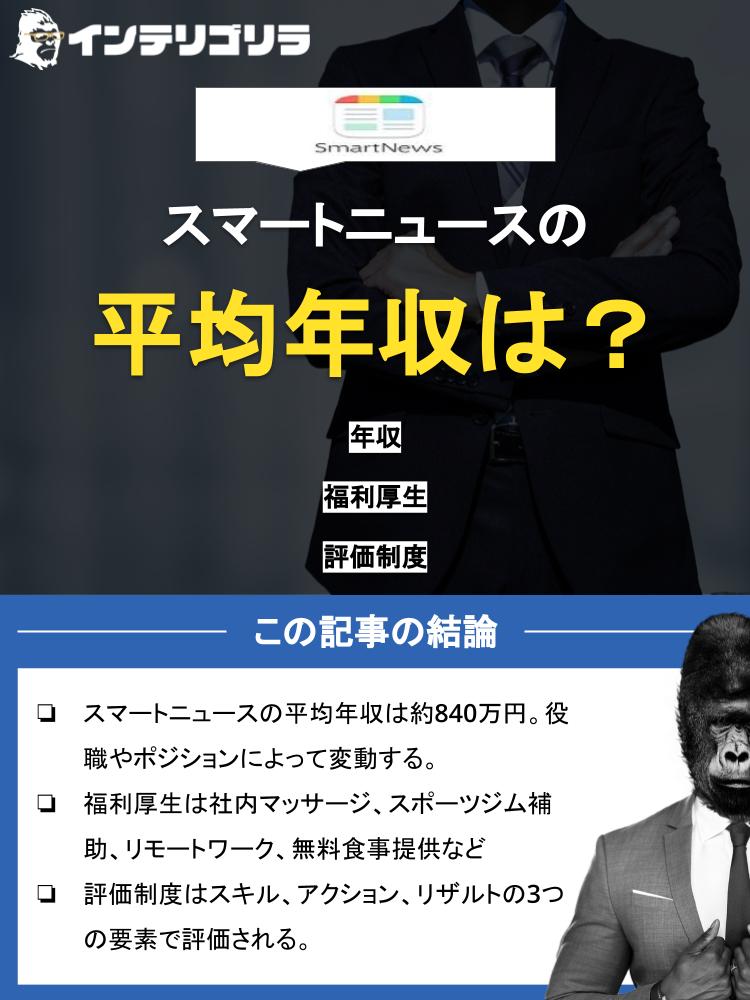 スマートニュースの平均年収は？評価制度やボーナスなど徹底解説！