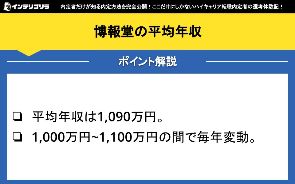 博報堂の平均年収